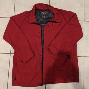Vintage Eddie Bauer Long Red Parka Style Jacket